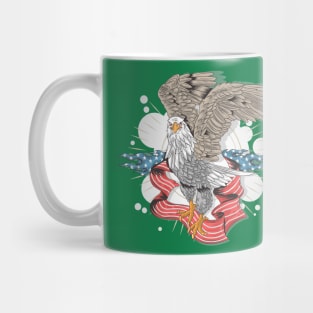 Usa Flag Eagle Mug